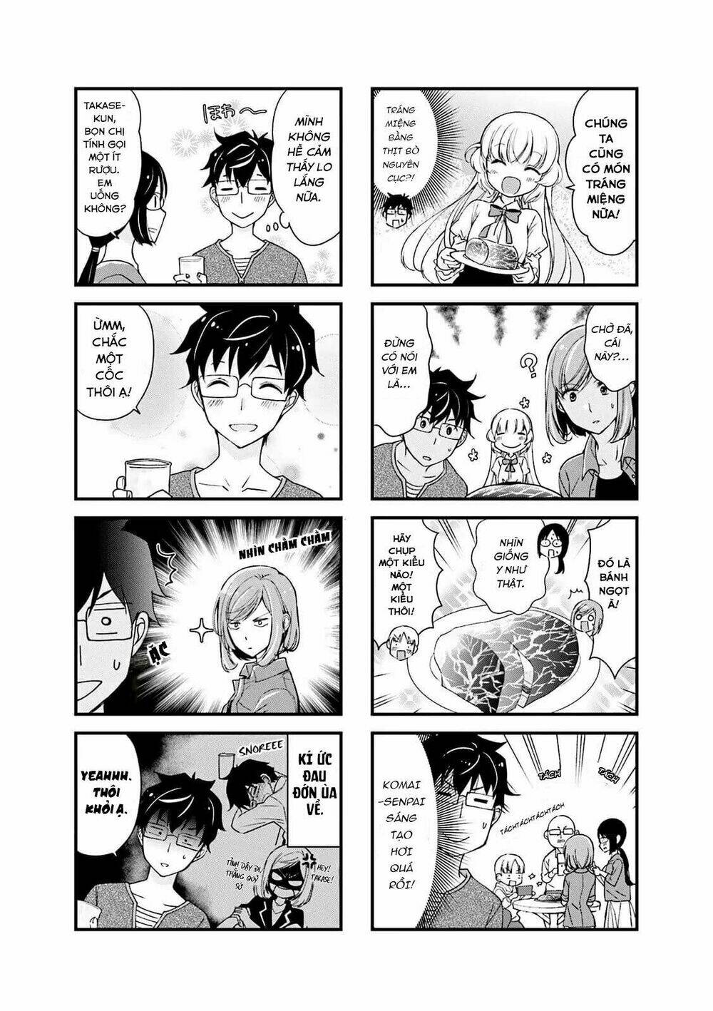 senpai nhỏ nhắn của tôi rất dễ thương chapter 9 7