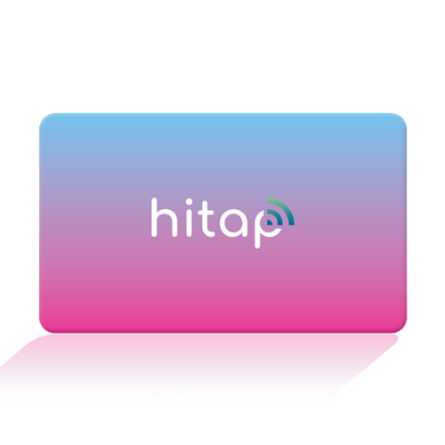 Danh thiếp thông minh NFC Pinky Gradient cá tính
