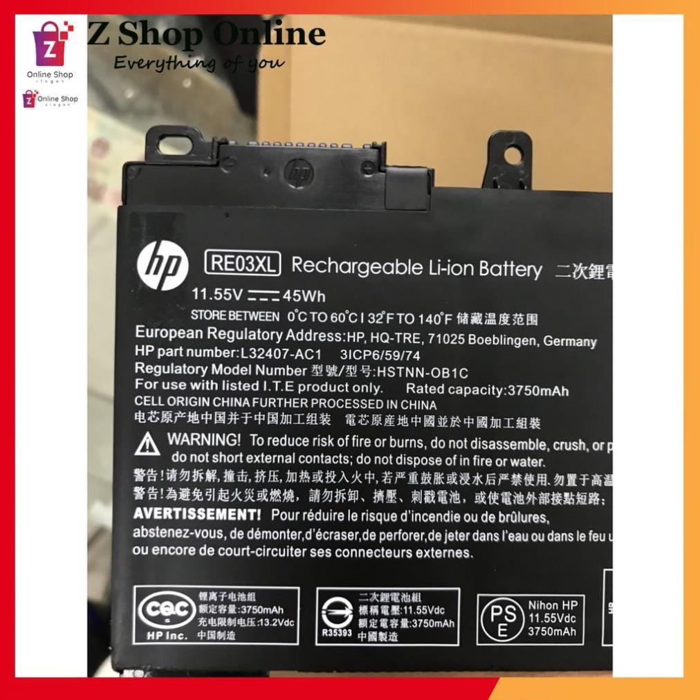 Pin (Original) Dùng Cho HP ProBook 450 440 430 G6 RE03XL (Battery)