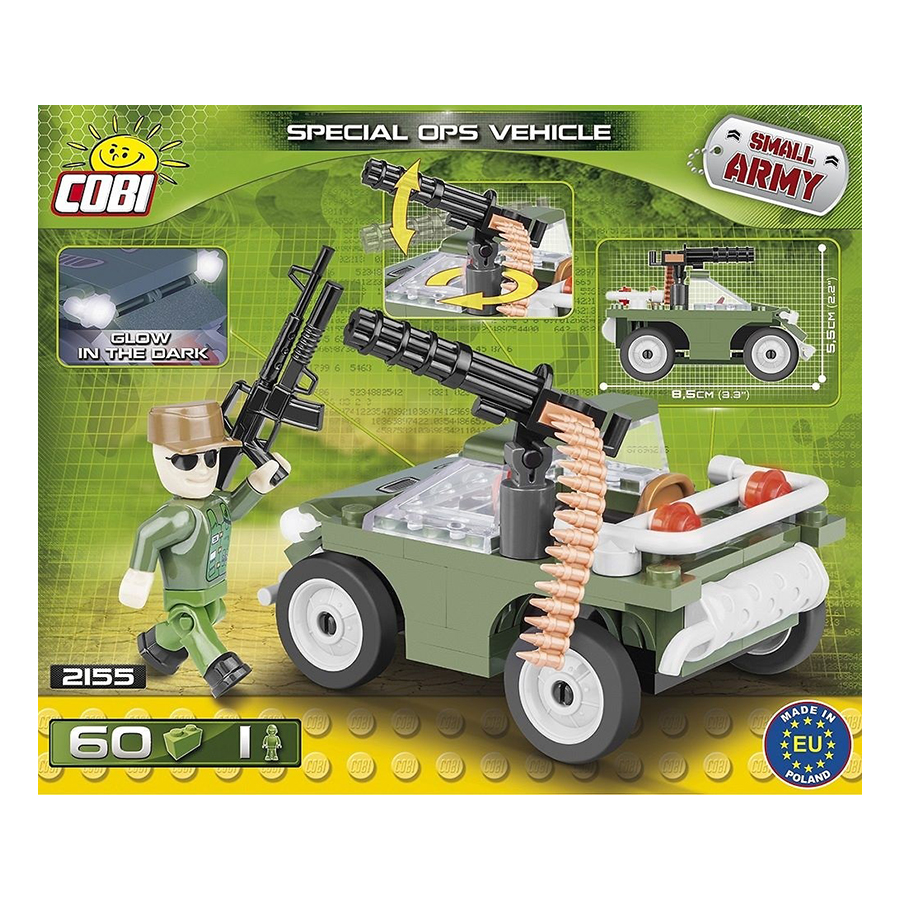 Đồ chơi lắp ráp Xe Buggy tuần tra Cobi 2155