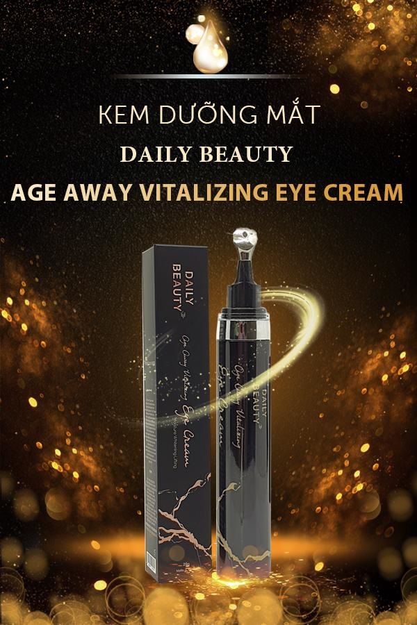 Kem dưỡng mắt Daily Beauty Age Away Vitalizing Eye Cream R&amp;B Việt Nam phân phối độc quyền sản phẩm nhập khẩu từ Hàn Quốc