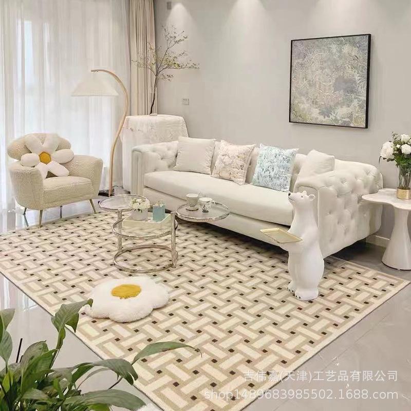 Thảm Trải Sàn Toàn Diện Phong Cách Bắc Âu Retro Đẹp Mắt