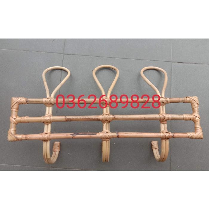 Móc treo mũ áo bằng mây-MÓC TREO DECOR PHÒNG khách sạn, homestay