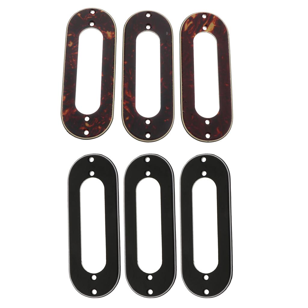 Baoblade 6 Ghita Điện Kim Loại Đơn Cuộn Dây Thu Gắn Vòng Bán Tải Khung Bao