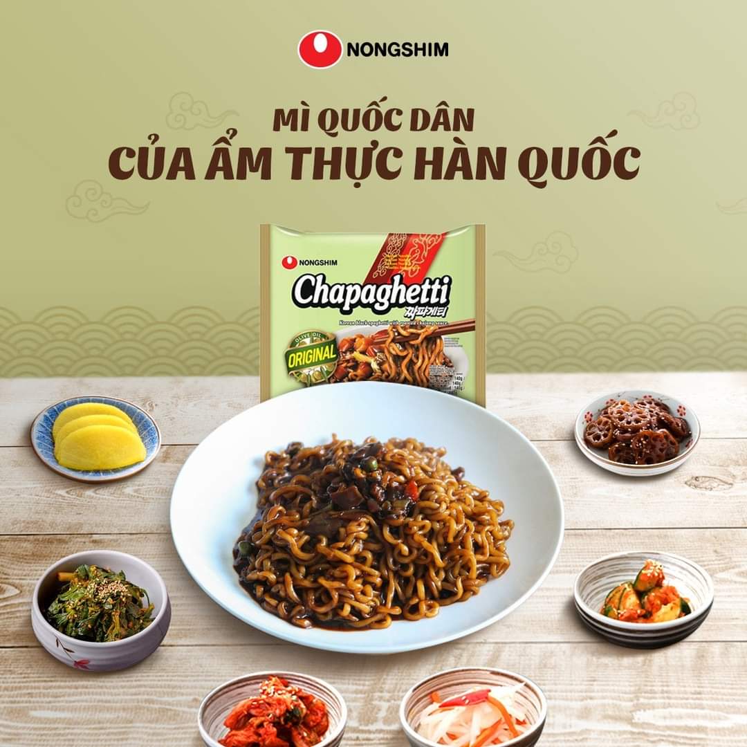 MÌ TRỘN TƯƠNG ĐEN CHAPAGHETTI 140g