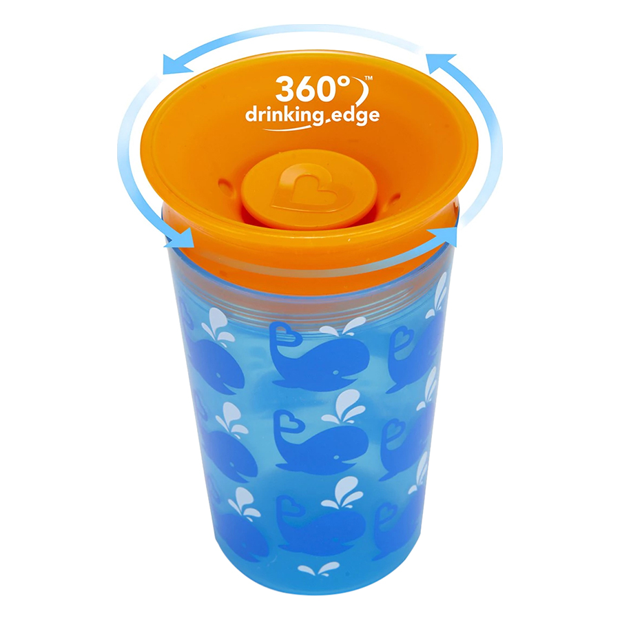 Cốc Tập Uống Deco 360 Độ Munchkin MK15862 (266ml) - Mẫu Ngẫu Nhiên