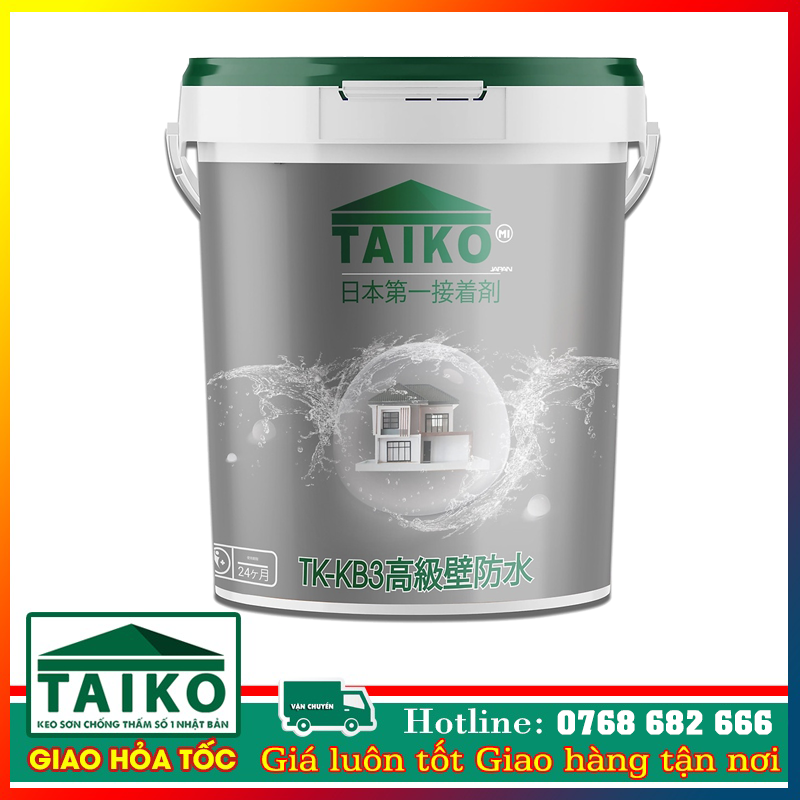 Keo Chống Thấm Tường TaikoMI KB3 - Thùng 5 Lít- Chuyên Chống Thấm Tường Nhà