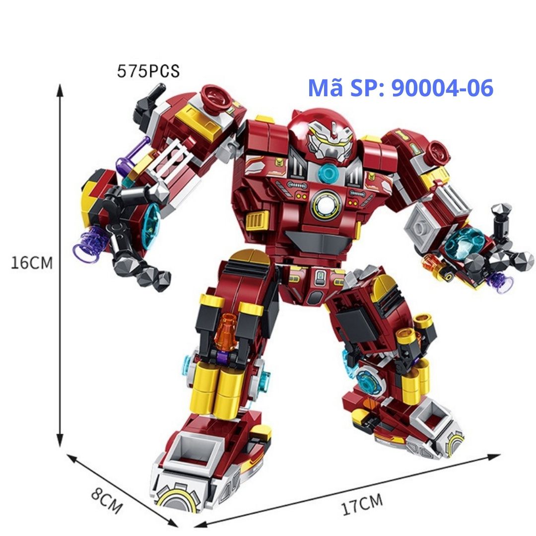 Đồ chơi lắp ráp mô hình ô tô máy bay lâu đài người máy robot thông minh cỡ lớn EASYKIDS giúp trẻ phát triển trí tuệ
