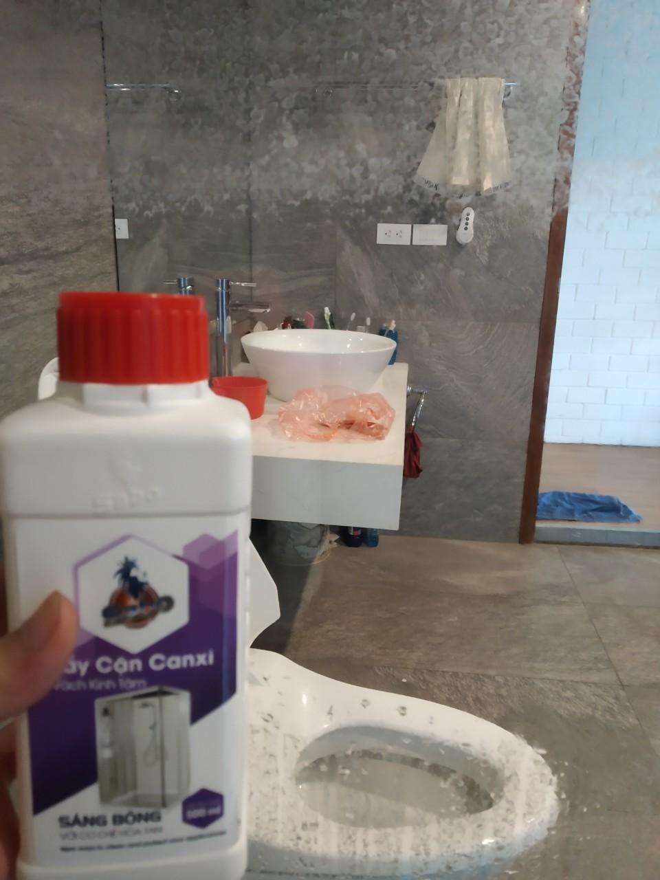 Combo 2 Chai Tiết Kiệm - Chất Tẩy Cặn Canxi Vách Kính Nhà Tắm SABO-K + Chất Tẩy Dầu Mỡ Bám Lâu Ngày Trên Lưới Hút Mùi SABO-M