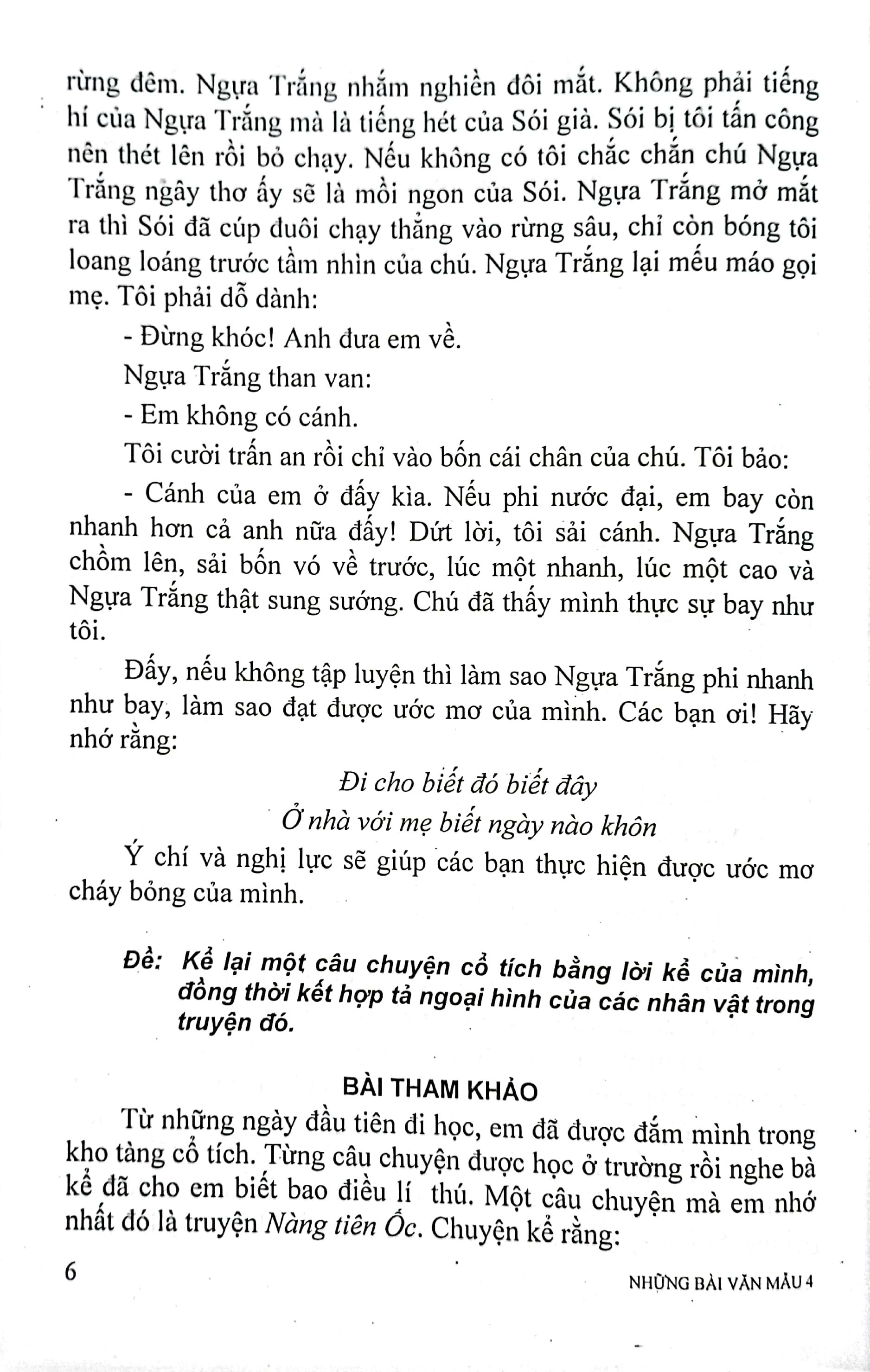 Những Bài Văn Mẫu 4