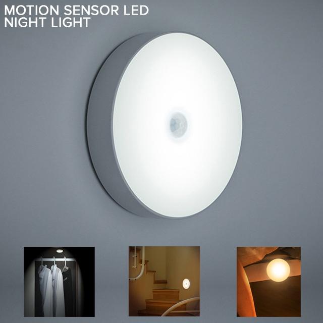 Đèn Led Không Dây Cảm Biến Chuyển Động Có Thể Sạc Lại Bằng Cổng USB Dùng Cho Cầu Thang/Phòng Ngủ