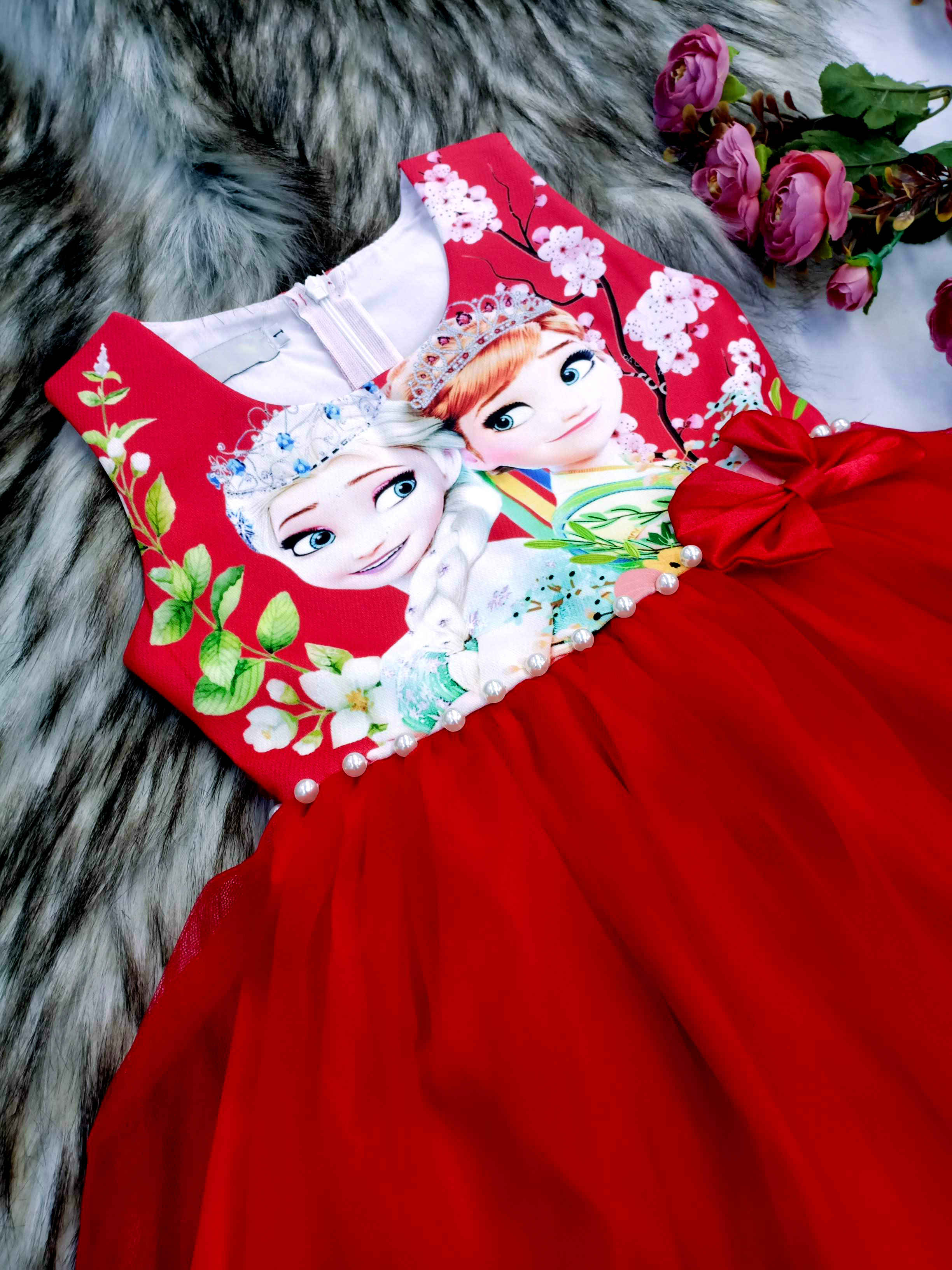 Đầm công chúa Elsa cao cấp