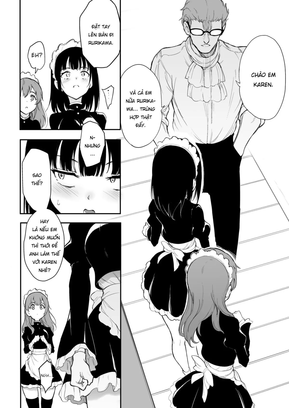 maid kyouiku -botsuraku kizoku rurikawa tsubaki chapter 3 12