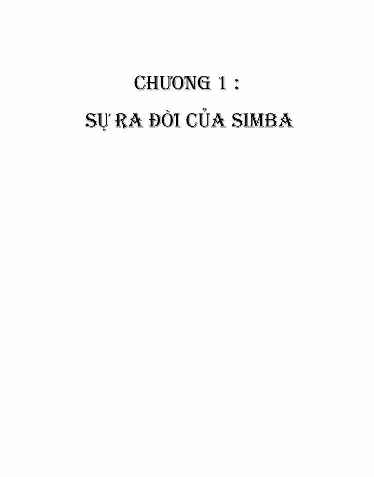 vua sư tử chapter 1 1