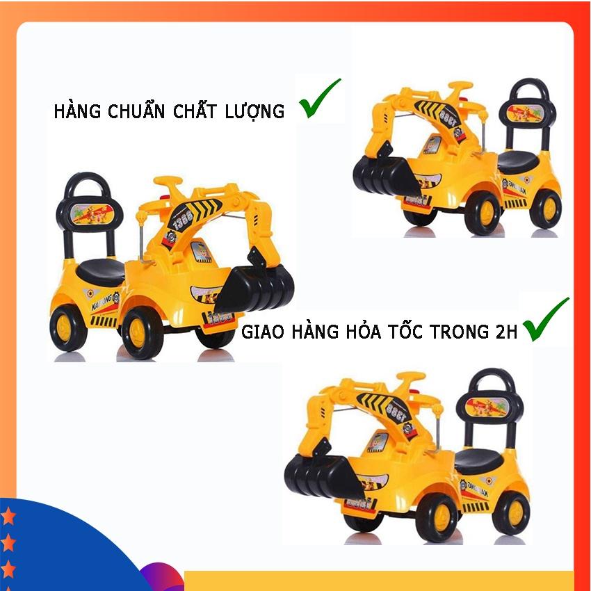 Xe cẩu chòi chân cho bé cỡ đại kèm nhạc 1388