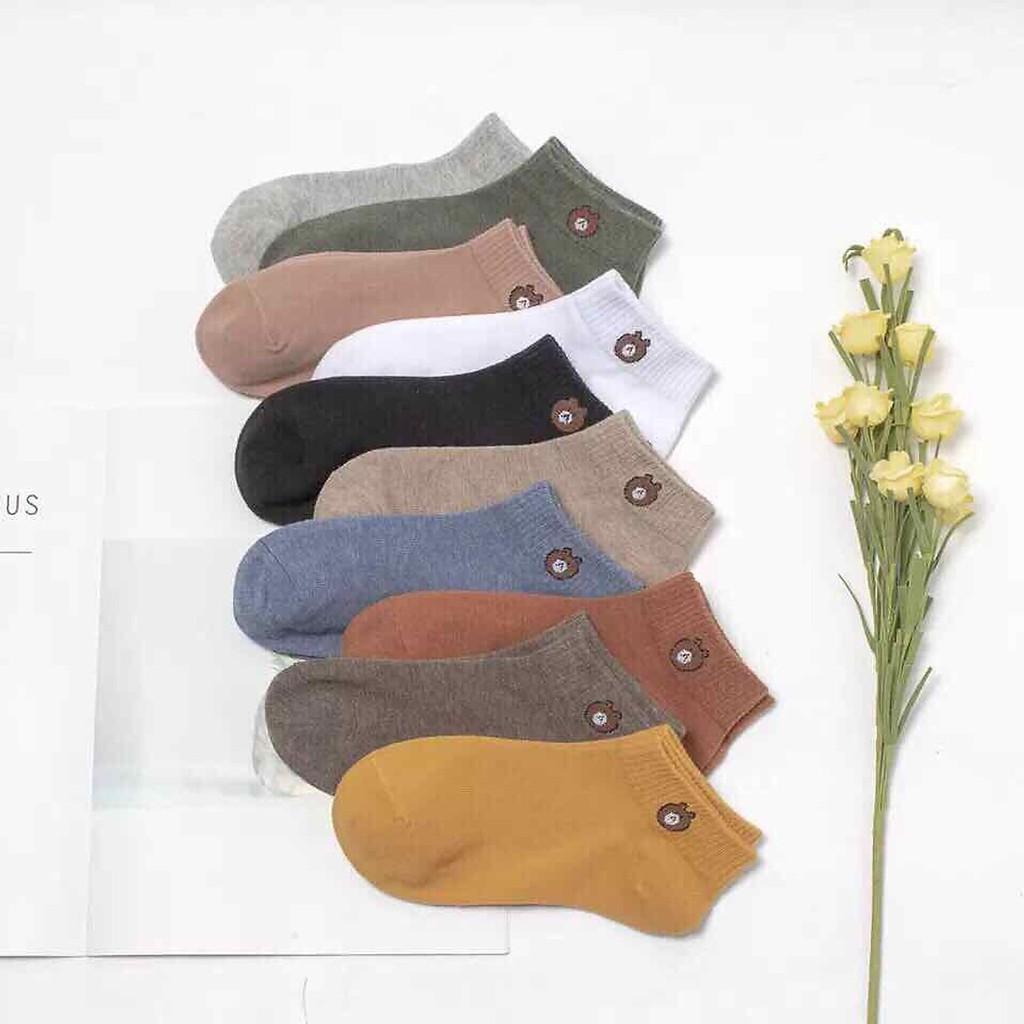 Set 10 Đôi Tất Nữ Hình Gấu