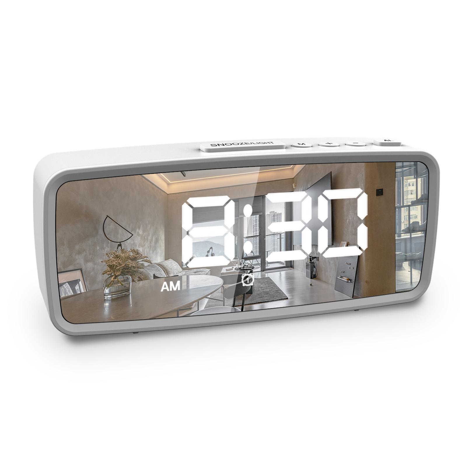 Đồng hồ báo thức điện 2 trong 1