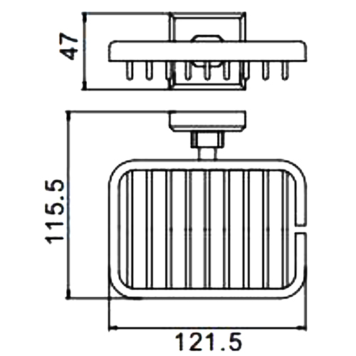 KHAY ĐỰNG XÀ PHÒNG CAO CẤP NHẬP KHẨU NGA GAPPO G3802-1 ĐỒNG ĐÚC - HÀNG CHÍNH HÃNG