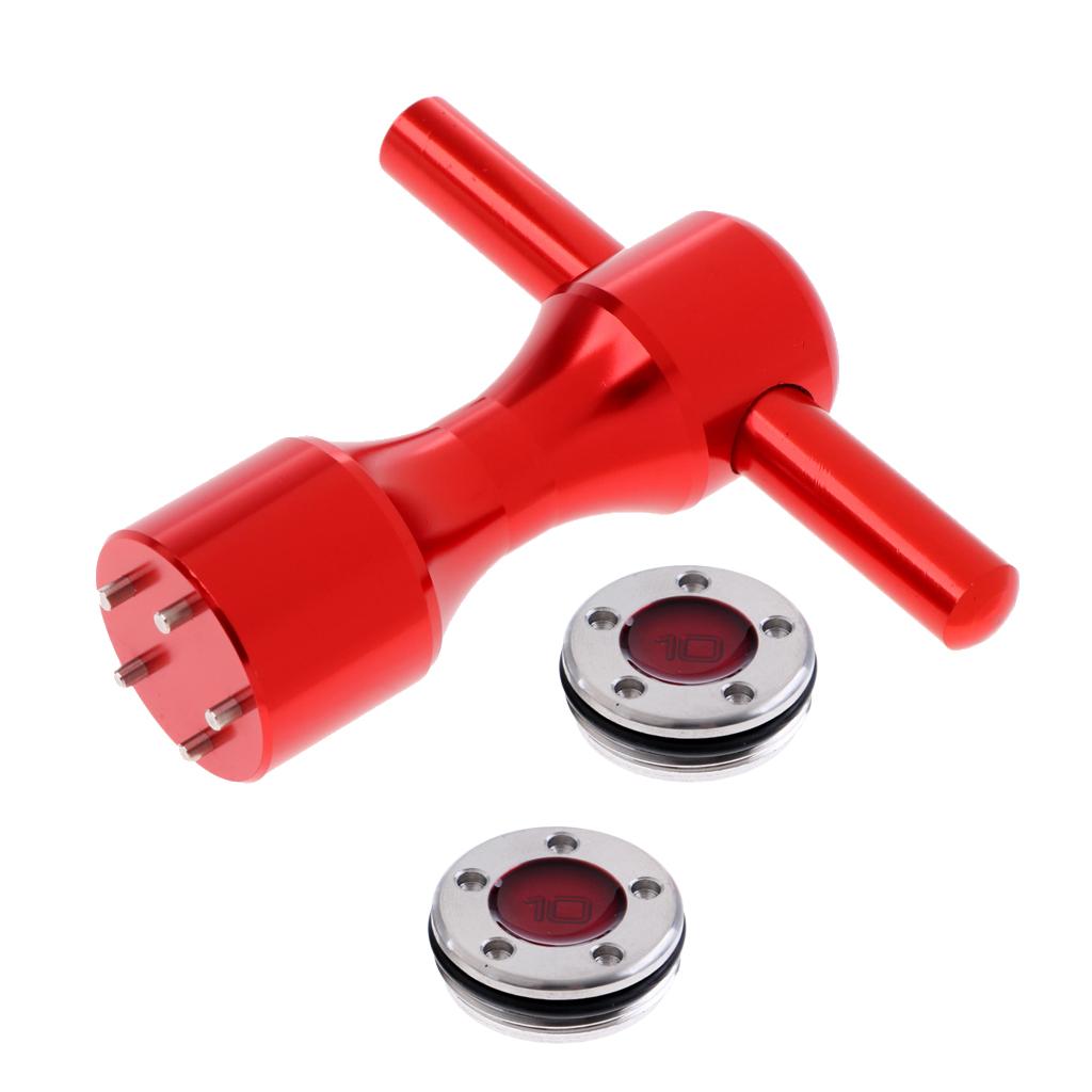 2 Pcs 5g to 20g Golf Custom Weights + Wrench For Titleist Scotty Cameron Putters 5 Colors Available