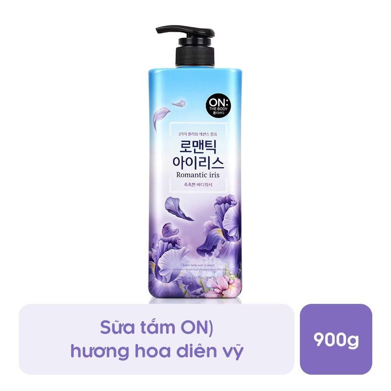 Sữa Tắm ON: The Body Hoa Diên Vĩ Romatic Iris Body Wash 900g