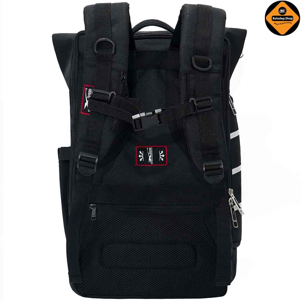 Balo Du Lịch Nắp Gập Cao Cấp Xbags DarkBear XB1202 – Mở Rộng Dung Tích Linh Hoạt, Đựng Laptop 17 Inch!