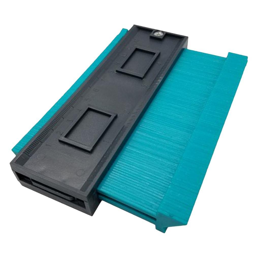 3D Mitre Square Measuring Ruler + Contour Profile Gauge Tool