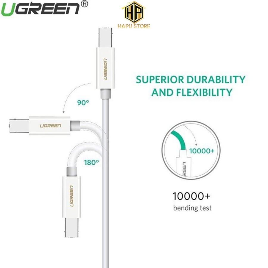 Cáp máy in USB Type C Ugreen 40417 dài 1,5m chính hãng - Hàng Chính Hãng