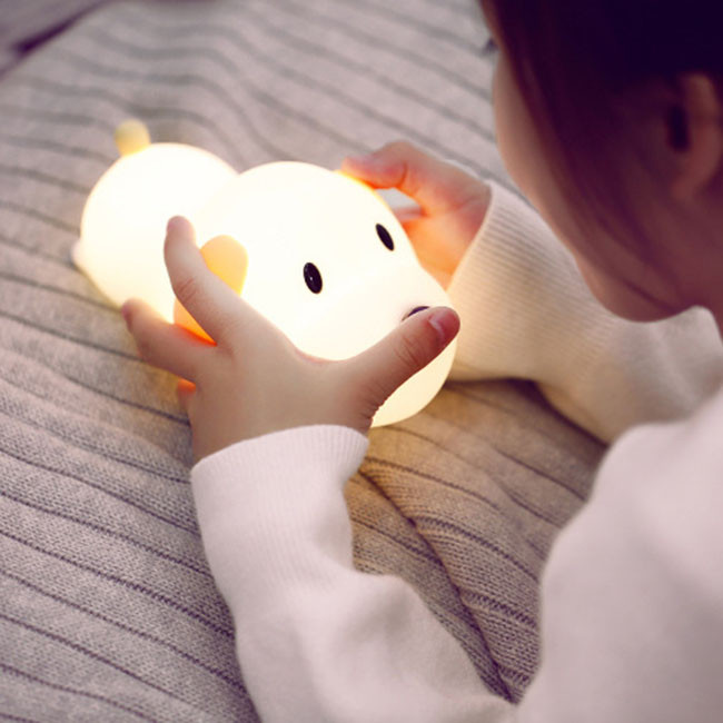 Đèn ngủ không dây cún con 