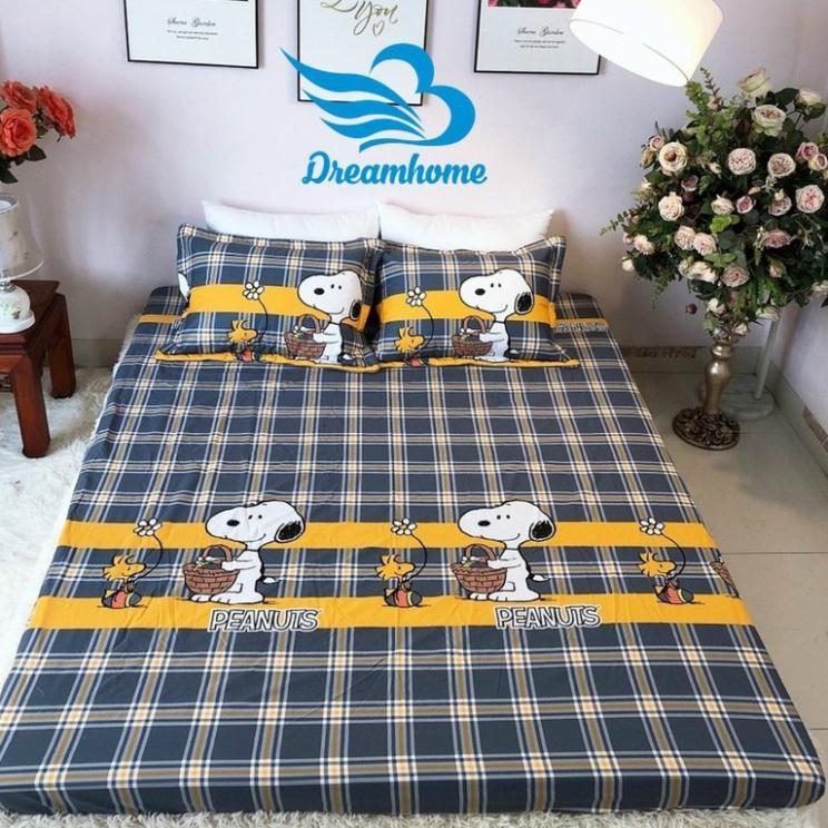 Vỏ gối ôm cotton 100% dài 95cm kéo khóa, áo gối ôm nhiều màu hình thú cho bé dài đẹp DREAMHOME