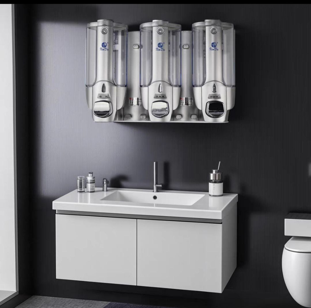 Hộp đựng xà phòng nước rửa tay đơn &amp; đôi Xinda ZYQ138S hàng nhập khẩu