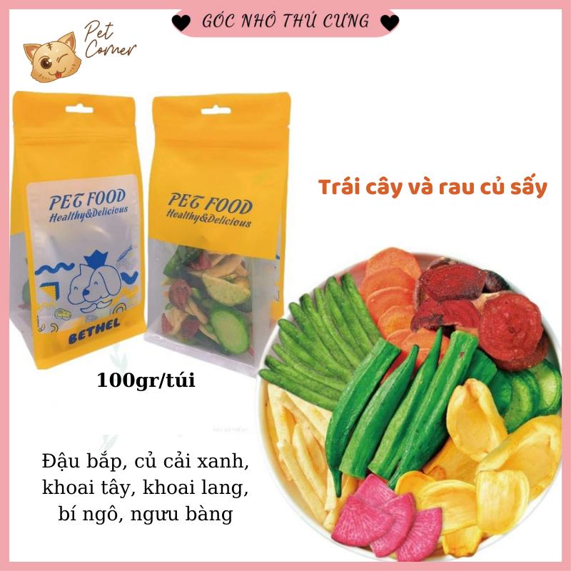 Bánh thưởng phô mai béo ngậy, giàu dinh dưỡng cho thú cưng (Snack cho chó mèo nhiều vị)