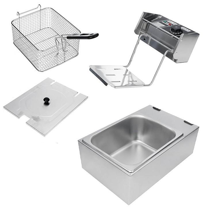 VỢT BẾP CHIÊN NHÚNG NGẬP DẦU 6L
