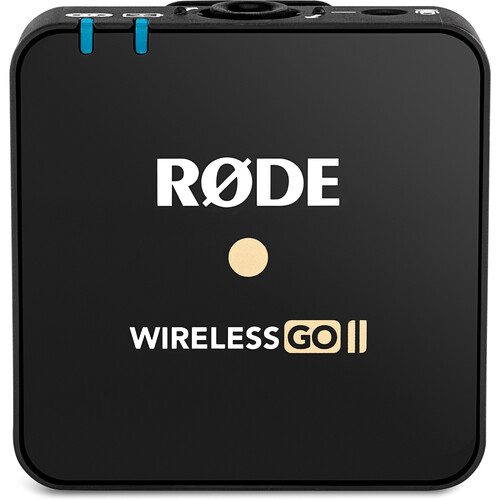 Rode Wireless GO II - Micro Thu Âm Không Dây Cao Cấp Cho Máy Ảnh, Tự Động Lưu Bản Ghi, Hoạt Động 7 Giờ (2 phát 1 thu) - Hàng nhập khẩu