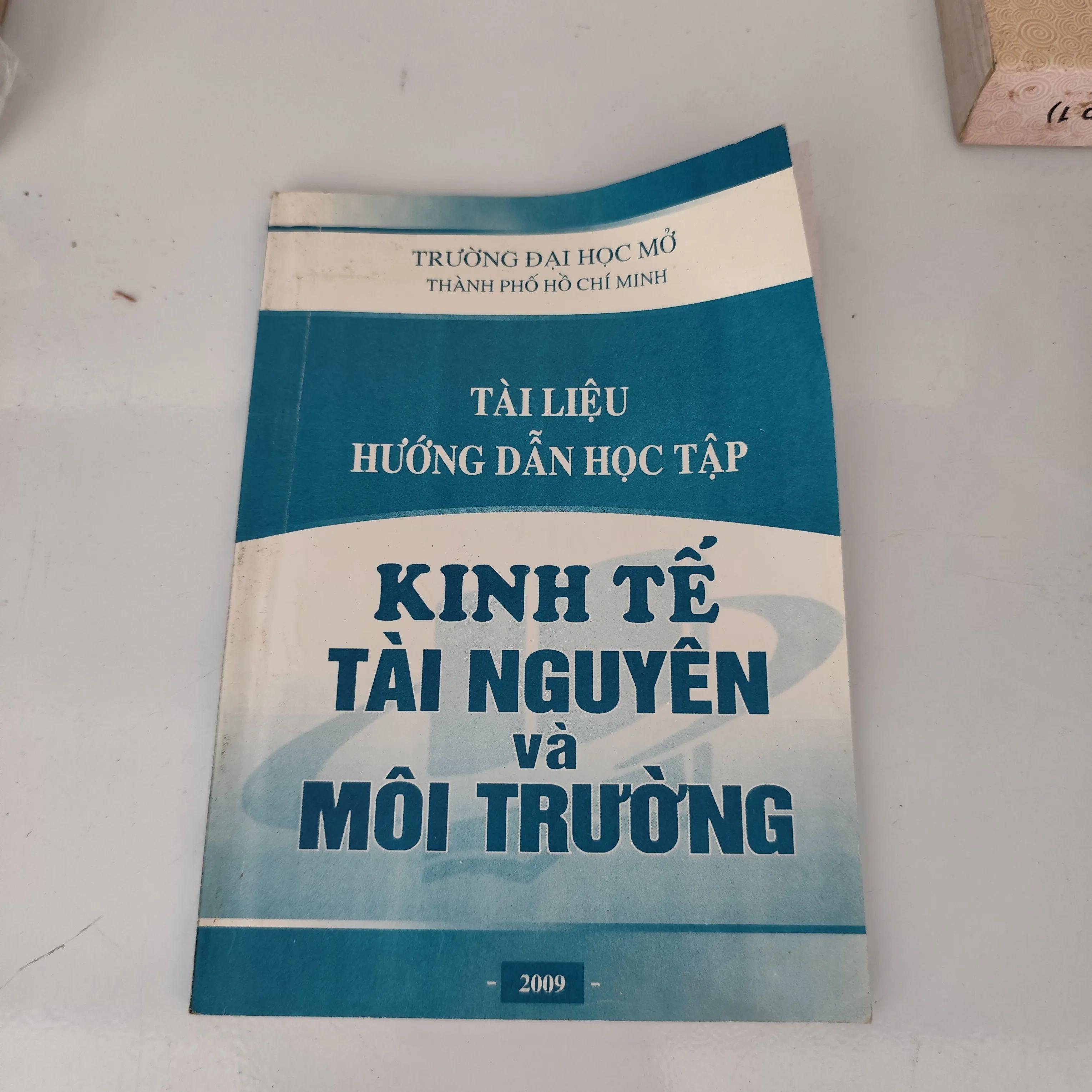 Tài liệu hướng dẫn học tập- Kinh tế tài nguyên và môi trường