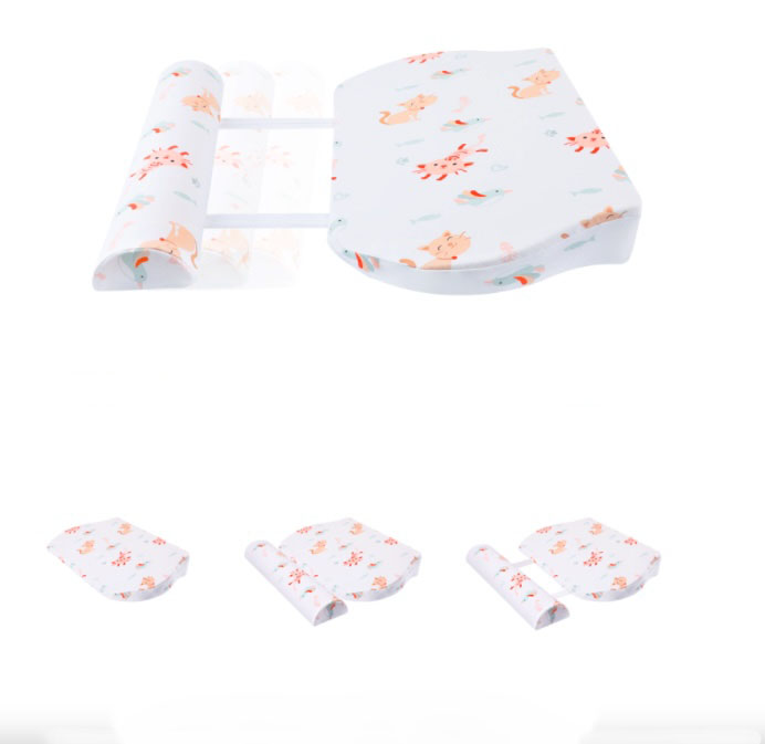 Đệm giường chống trào ngược cho trẻ sơ sinh chống lật Cotton &amp; Ergonomics