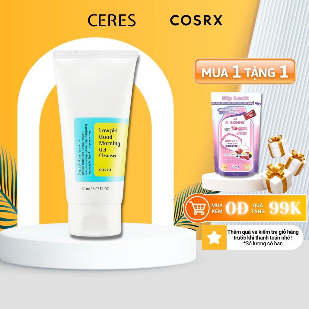 Sữa Rửa Mặt Cosrx Low PH Good Morning Gel Rửa Mặt Hàn Quốc 150ml