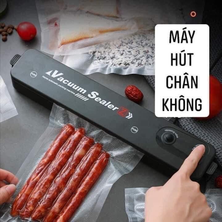 MÁY HÚT CHÂN KHÔNG BẢO QUẢN THỰC PHẨM VACUUM SEALER MINI CAO CẤP TƯ HÀN MIỆNG TIỆN DỤNG TẶNG KÈM TÚI HÚT