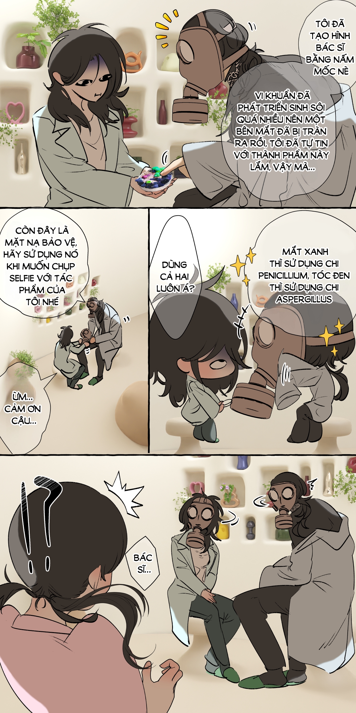 [21+] cô dâu có 5 nhân cách ~ bác sĩ tâm thần x bệnh nhân đa nhân cách - full màu chapter 5.2 9