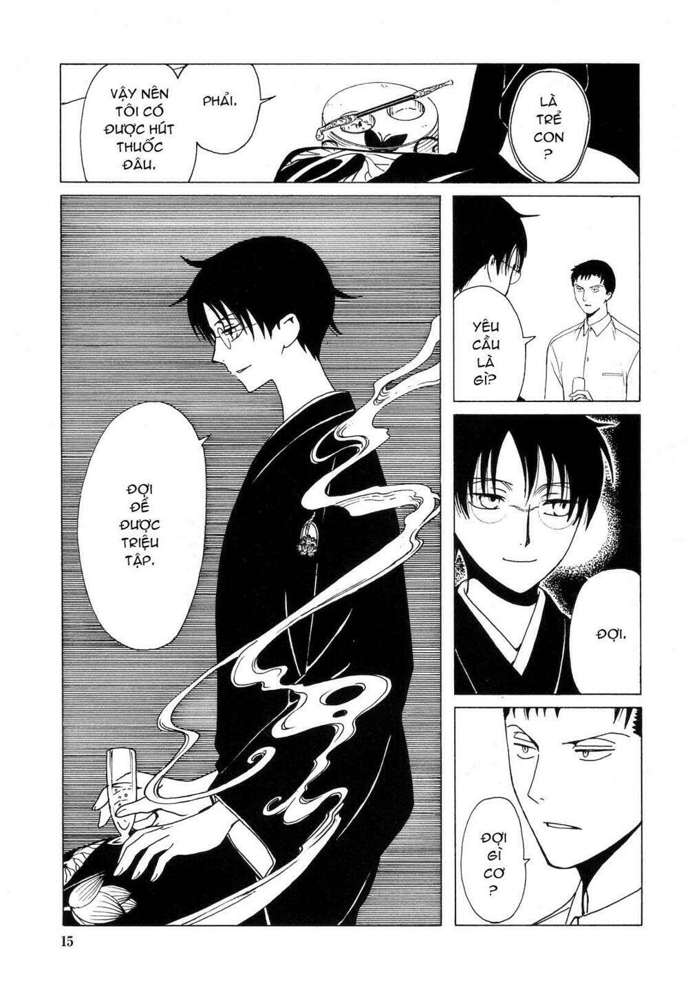 xxxholic - hành trình bí ẩn chapter 205 14