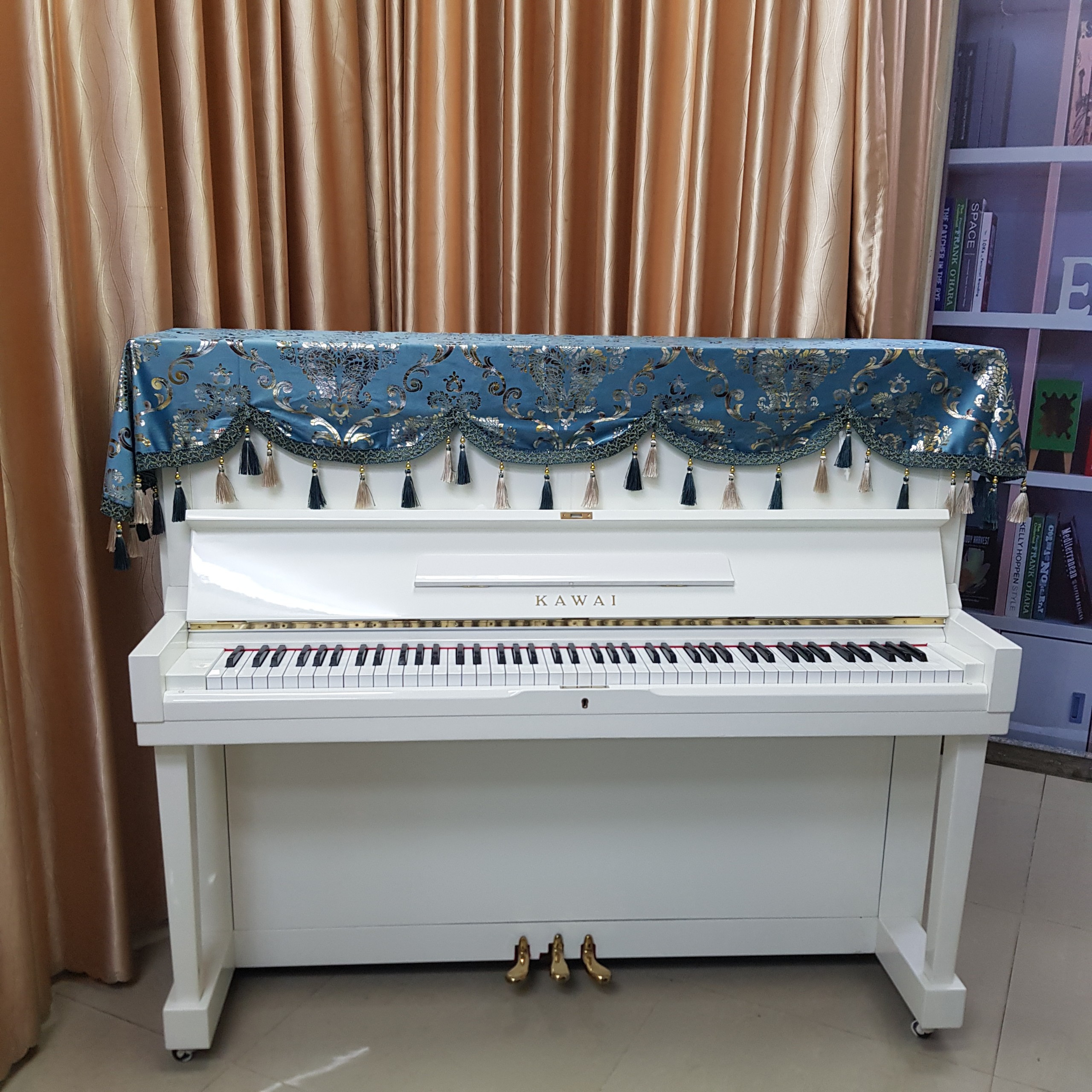 Khăn Phủ đàn Piano phong cách sang trọng