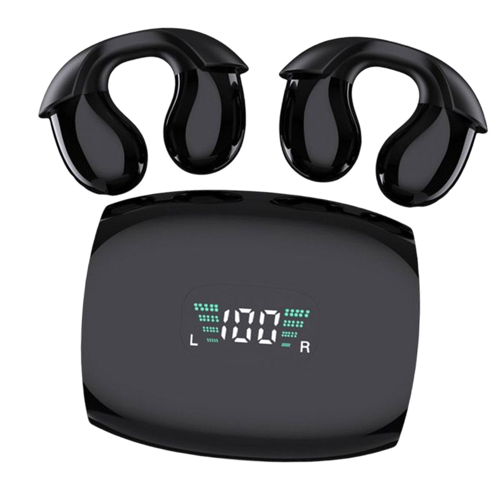 Ear Clip Headphones Touch Control Mini Clip on Earphones for Workout Outdoor