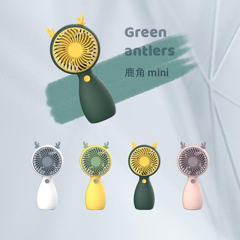 QUẠT CẦM TAY TÍCH ĐIỆN TỐC ĐỘ GIÓ CỰC MẠNH KIỂU HOẠT HÌNH TAI THÚ DỄ THƯƠNG - TẶNG KÈM DÂY SẠC , SẠC 1 LẦN DÙNG NHIỀU LẦ