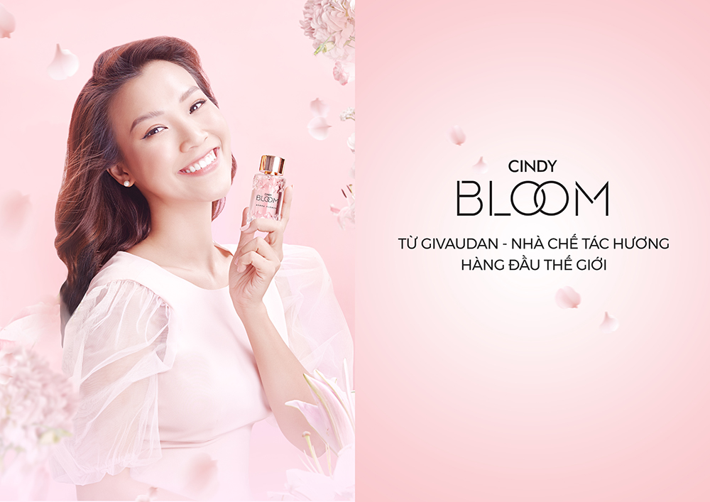 Bộ Nước Hoa Cindy Bloom 50ml &amp; Sữa Tắm Nước Hoa 270g Aroma Flower - Ngọt Ngào