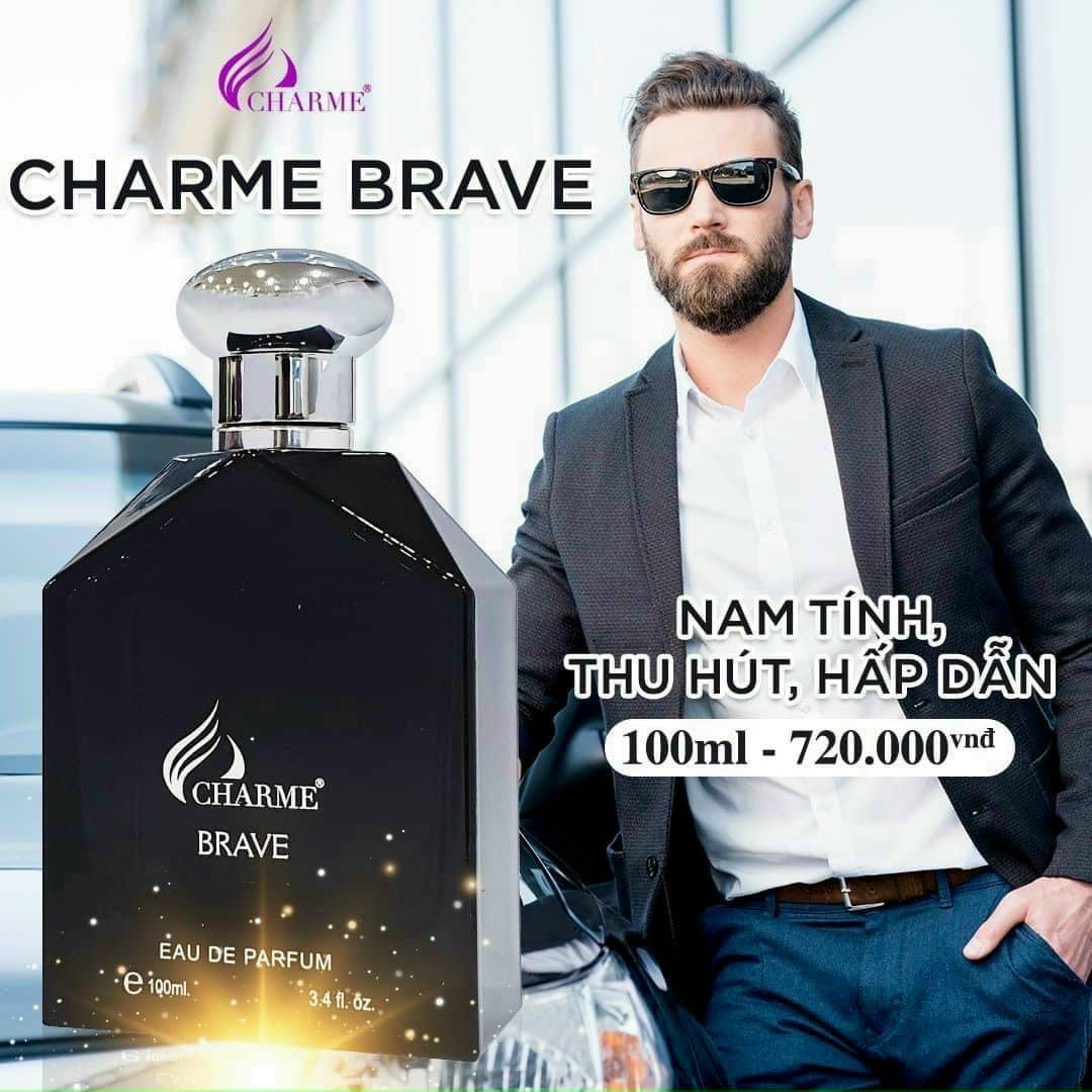 Nước hoa Nam  Charme  BRAVE 