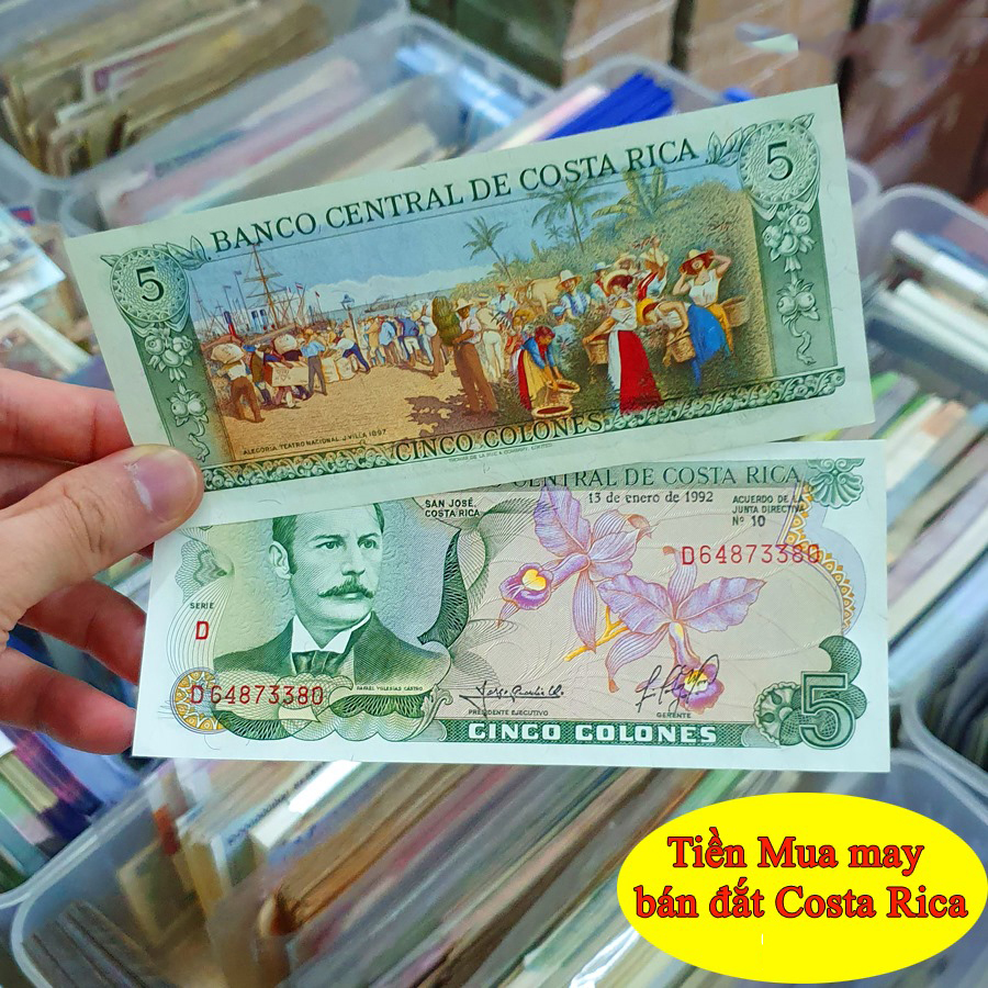 Tiền mua may bán đắt Costa Rice ở Nam Mỹ , chiêu tài rước lộc - The Merrick Mint