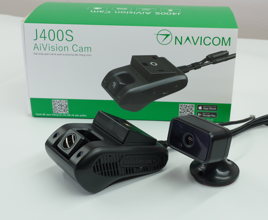 Camera hành trình Navicom J400S chính hãng- Ghi hình cả khi không có thẻ nhớ