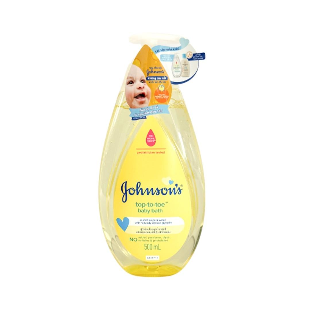 Sữa Tắm Gội Johnson'S Top-To-Toe Baby Bath 500ml