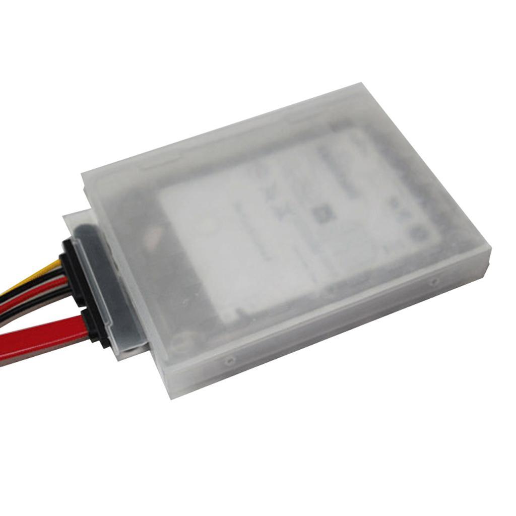 2 Pieces 2.5" SATA Hard Drive HDD SSD Enclosure External Disk Case Storage