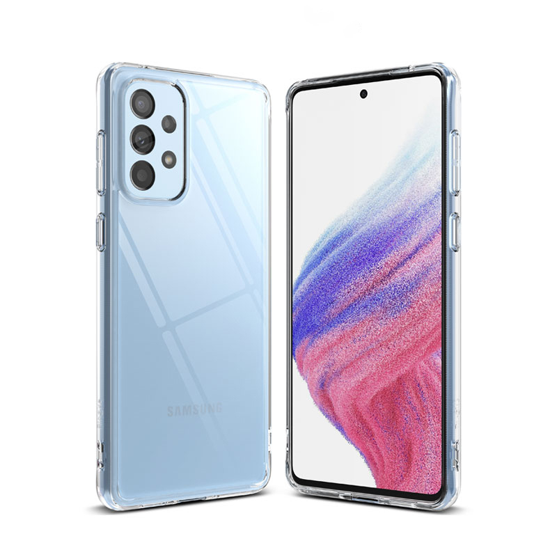 Ốp Lưng Dành Cho Samsung Galaxy A53A73 5G Ringke Fusion - Hàng Chính Hãng - Clear - Samsung Galaxy A53 5G