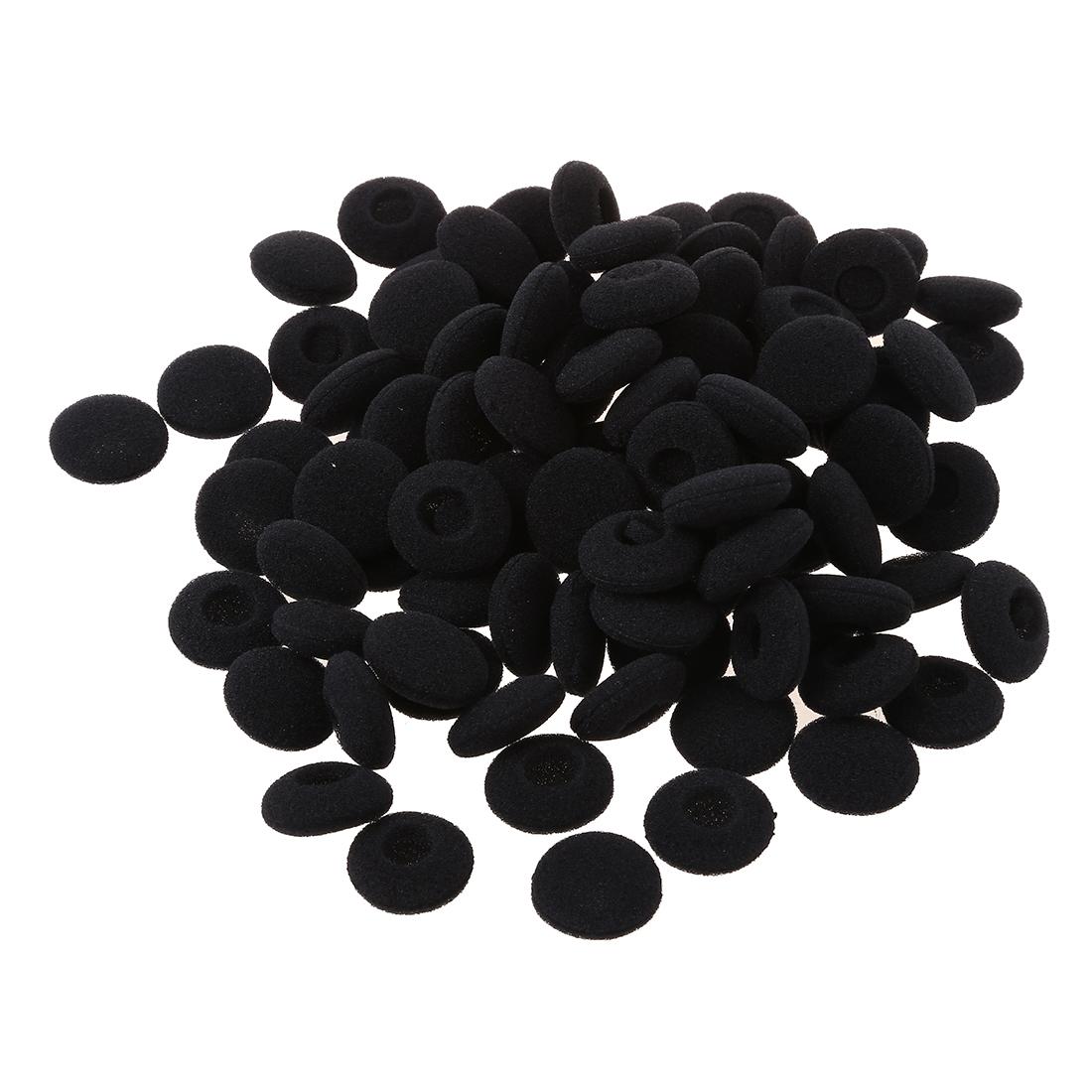 FASDGA 100 PCS Black Sponge Tai nghe tai nghe tai nghe tai nghe có nắp thay thế